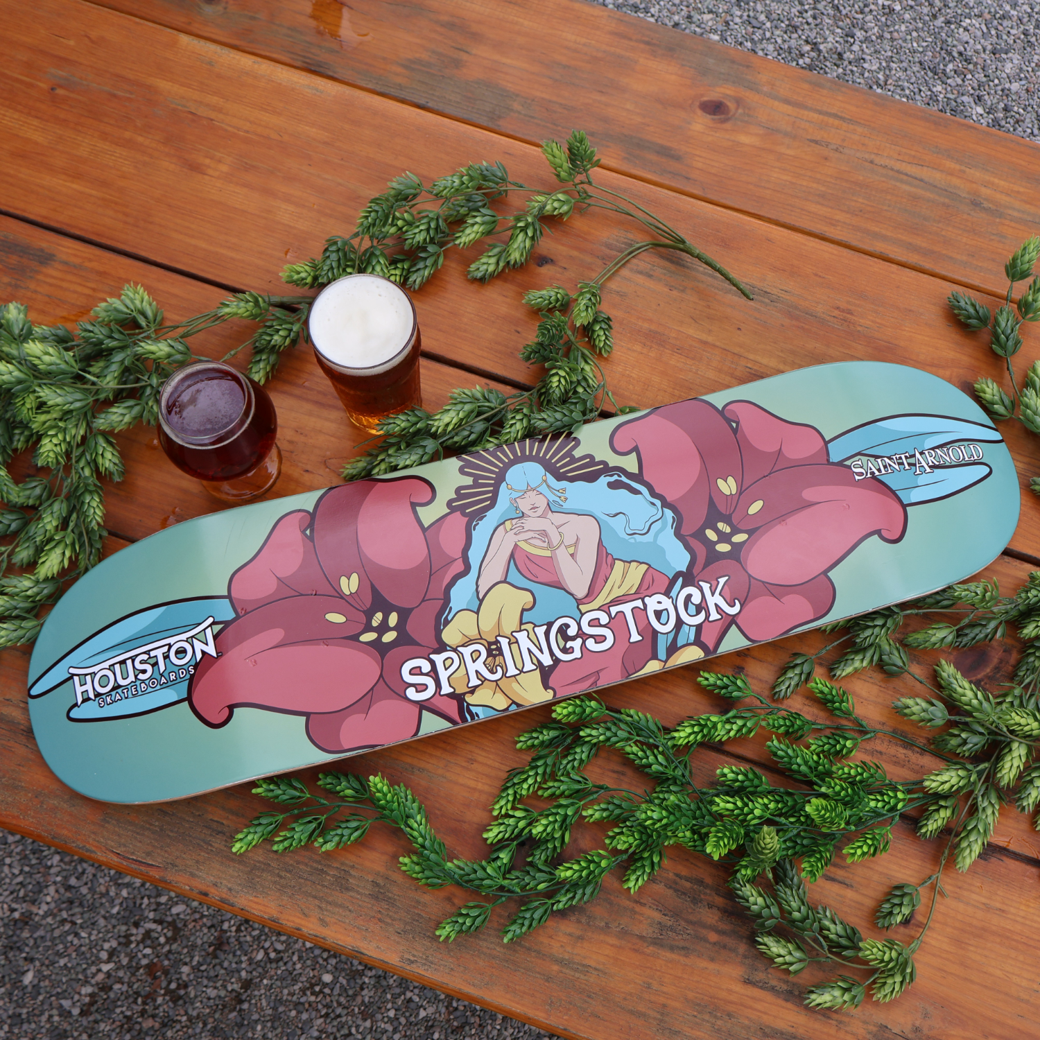SpringStock Music Fest Skateboard